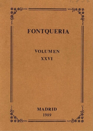 Fontqueria. Volumen 26