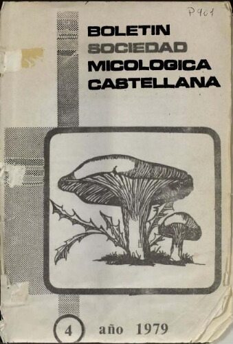 Boletín de la Sociedad Micológica Castellana. Vol. 4