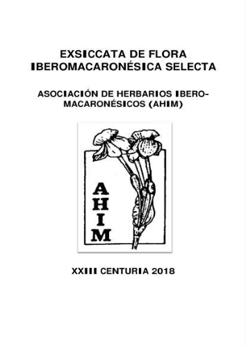 Exsiccata de flora ibero-macaronésica selecta. 23 Centuria