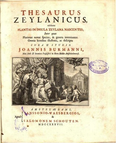 Thesaurus Zeylanicus