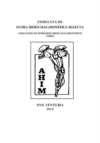 Exsiccata de flora ibero-macaronésica selecta. 17 Centuria