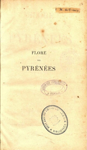 Flore des Pyrénées [...] Tome second