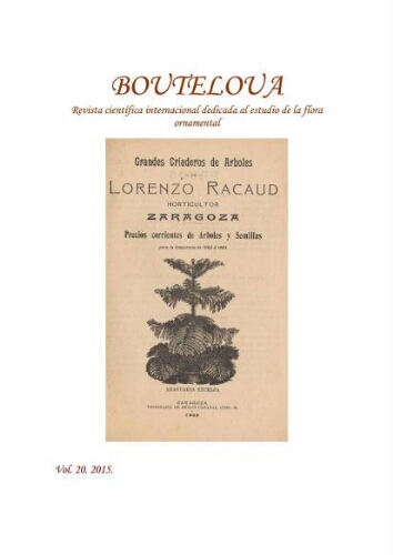 Bouteloua [...] Vol. 20