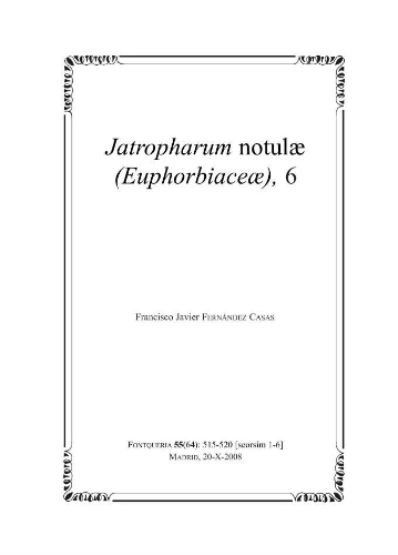 Fontqueria. Volumen 55(64)