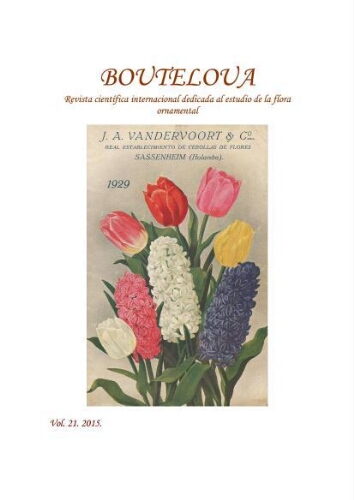 Bouteloua [...] Vol. 21
