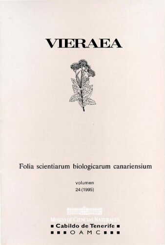 Vieraea. Vol. 24