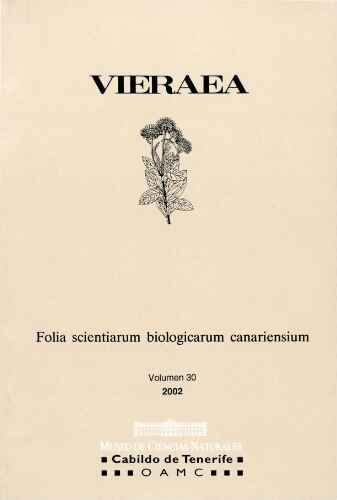 Vieraea. Vol. 30