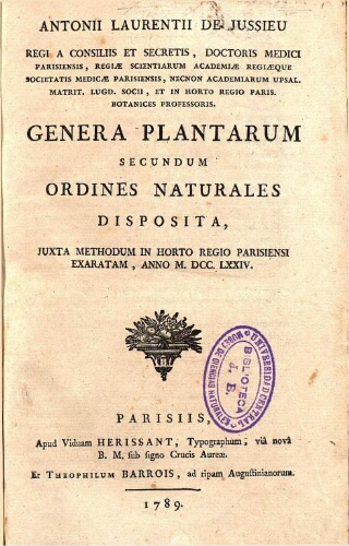 Genera plantarum