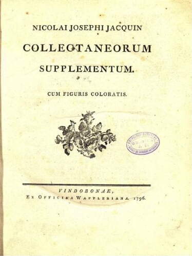 Collectaneorum supplementum