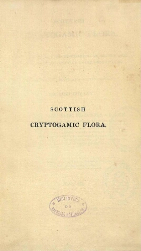 Scottish cryptogamic flora. Vol. III