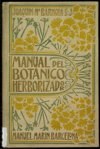 Manual práctico del botánico herborizador